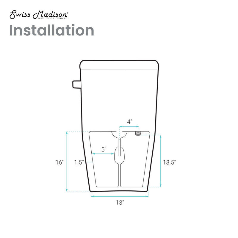 Avancer One Piece Smart Toilet 1.28 GPF in Matte Black with Heated Bidet, Air Drying, Night Light, Foot Sensor