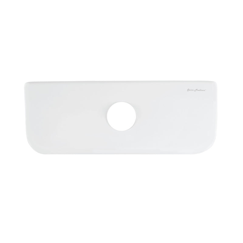 Carre Dual Flush Toilet Tank Lid Matte White - TTL22MW