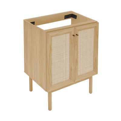Classe 24" Freestanding Bathroom Vanity Cabinet without Top in Natural Oak
