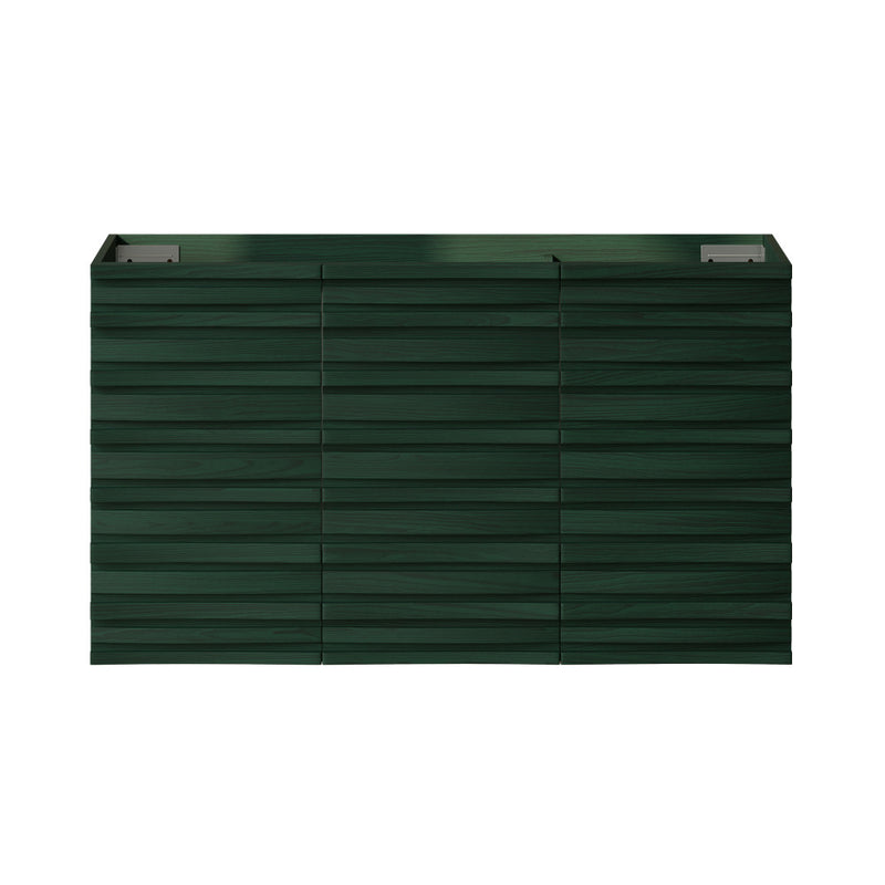 Cascade 36" Wall-Mounted Bathroom Vanity Cabinet without Top in Green Oak