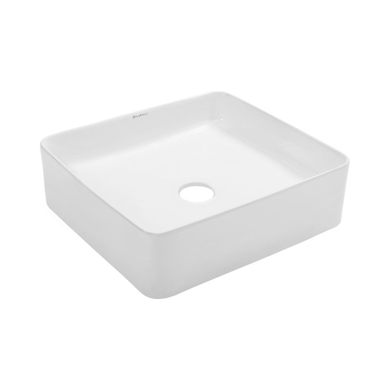 Concorde 15 Square Ceramic Vessel Sink – Swiss Madison - well made forever