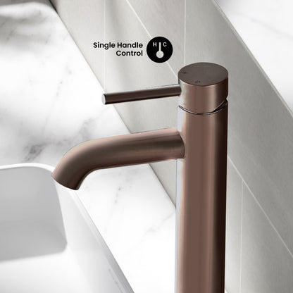 Ivy Single Hole, Single-Handle, High Arc Bathroom Faucet in Oil Rubbed Bronze