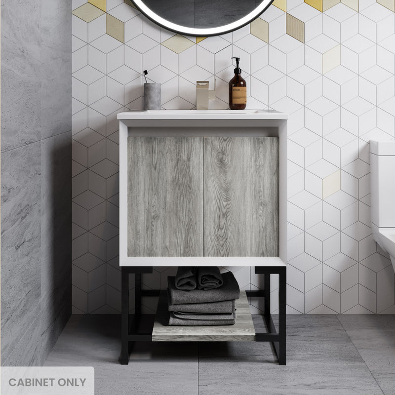 Marseille 24 Single Bathroom Vanity Cabinet Only (SM-BV142)