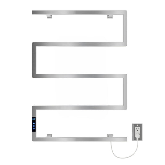 Voltaire 5-Bar Electric Towel Warmer in Chrome