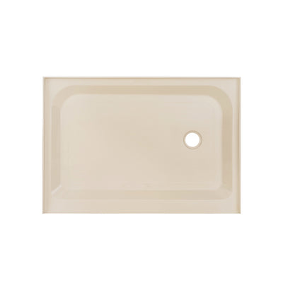 Voltaire 48" x 36" Single-Threshold, Right-Hand Drain, Shower Base in Biscuit