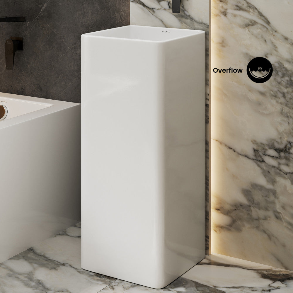 Claire One-Piece Pedestal Sink