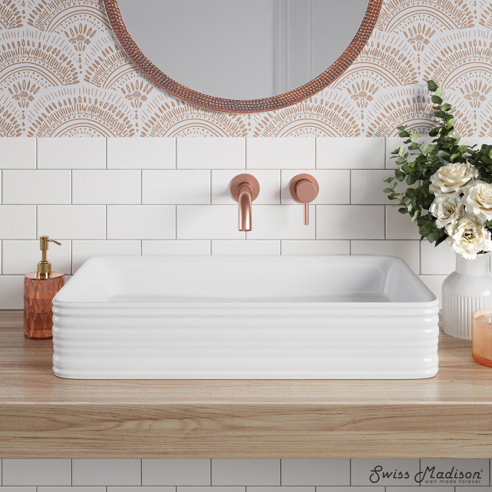 Adour 25'' Vessel Sink in White