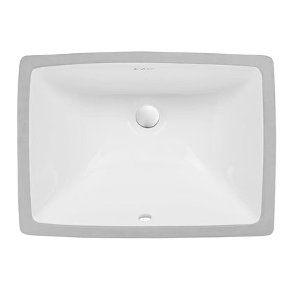 Plaisir 21 Rectangular Under-Mount Bathroom Sink