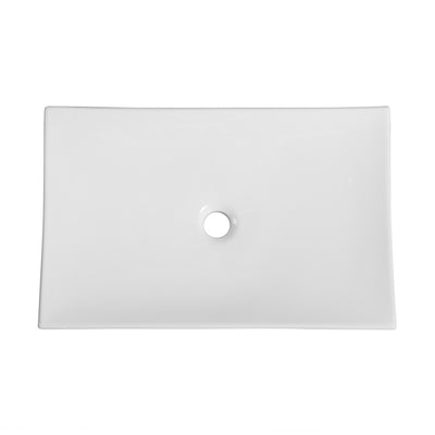 Annecy 23.5” Rectangle Vessel Bathroom Sink