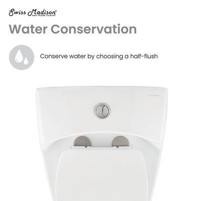 Manoir One-Piece Elongated Toilet Dual-Flush 1.1/1.6gpf