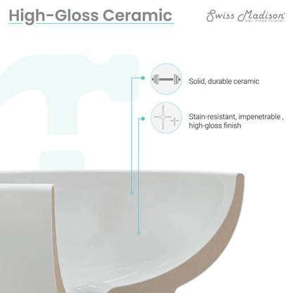 St.Tropez Corner Two-Piece Pedestal Sink