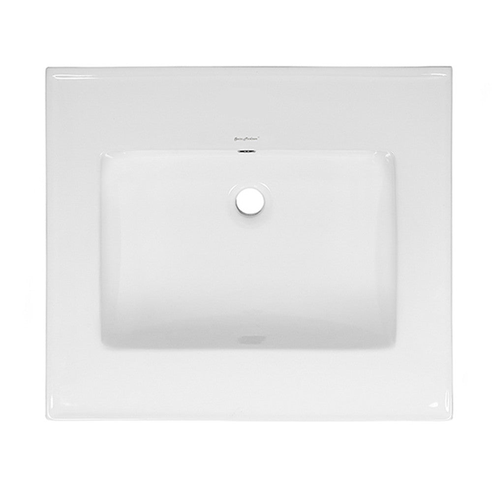 24" Vanity Top Without Faucet Hole