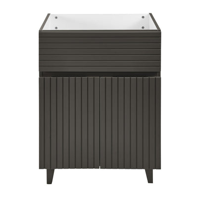 Bernay 24 Bathroom Vanity in Cedar Gray Cabinet Only