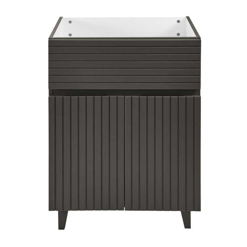 Bernay 24 Bathroom Vanity in Cedar Gray Cabinet Only