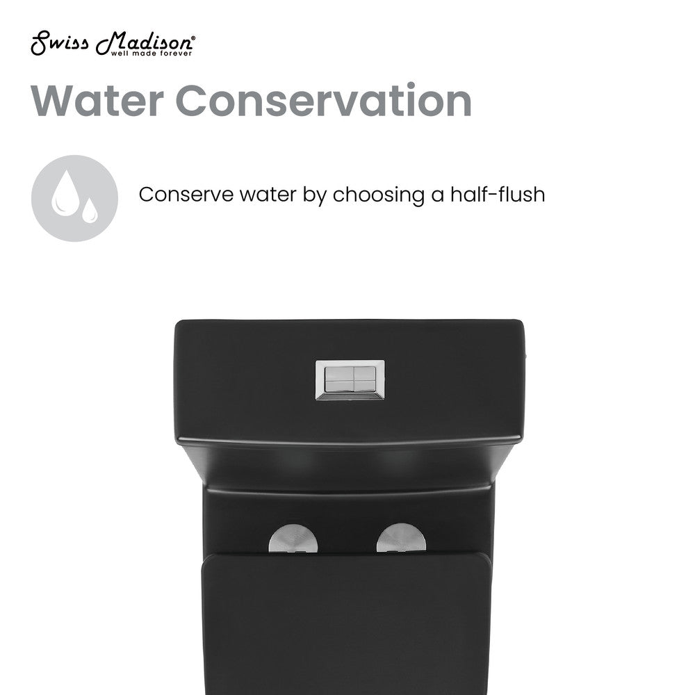 Dreux One Piece Elongated Dual Flush Toilet with 0.95/1.26 GPF in