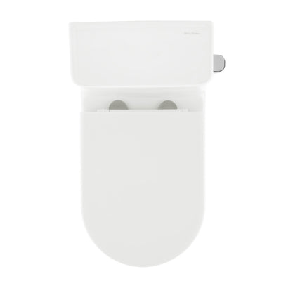 Liberte One-Piece 12" Rough-in 1.28 GPF Right-Hand Flush Elongated ADA Toilet in Glossy White