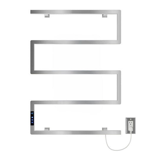 Voltaire 5-Bar Electric Towel Warmer in Chrome