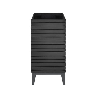 Cascade 18" Bathroom Vanity in Black - Cabinet