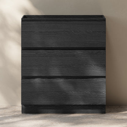 Liberte 30" Freestanding Bathroom Vanity Cabinet without Top in Black Oak