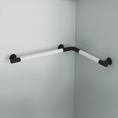 Auvergne 29" x 22" Right Angle Grab Bar in Matte Black