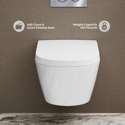 Pur Smart Wall-Hung Toilet with Bidet Bundle (SM-ST080, SM-WCB02)
