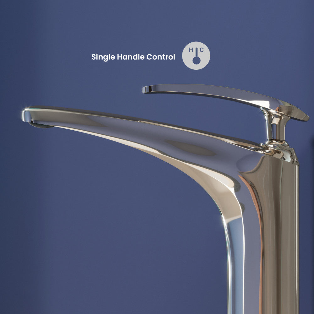 Sublime Single Hole, Single-Handle, Bathroom Faucet in Chrome