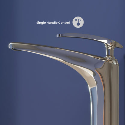 Sublime Single Hole, Single-Handle, Bathroom Faucet in Chrome