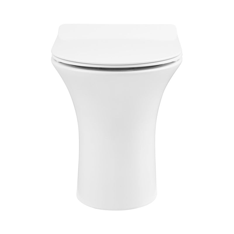 Cascade Back-to-Wall Elongated Toilet Bowl