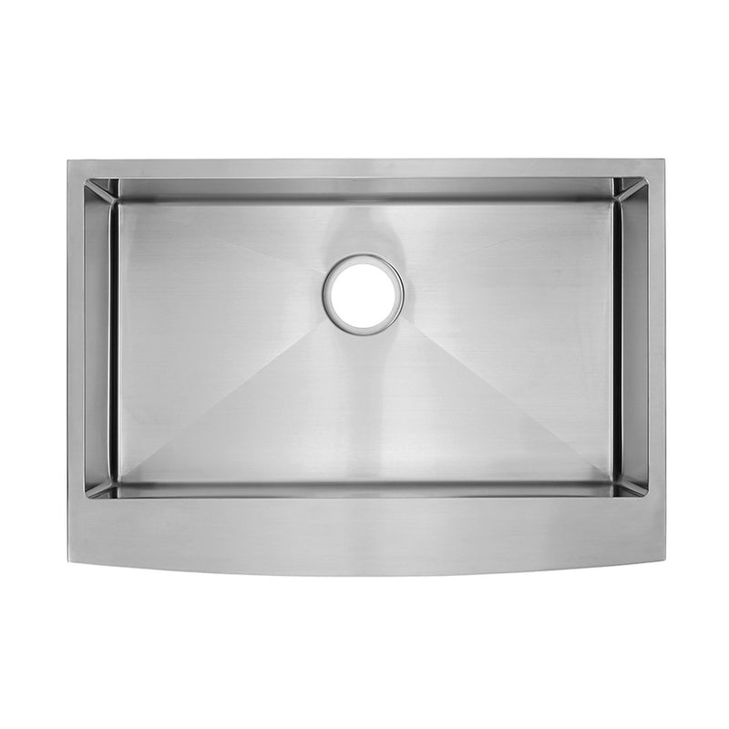 Rivage 30 x 21 Stainless Steel, Single Basin, Farmhouse Kitchen Sink with Apron