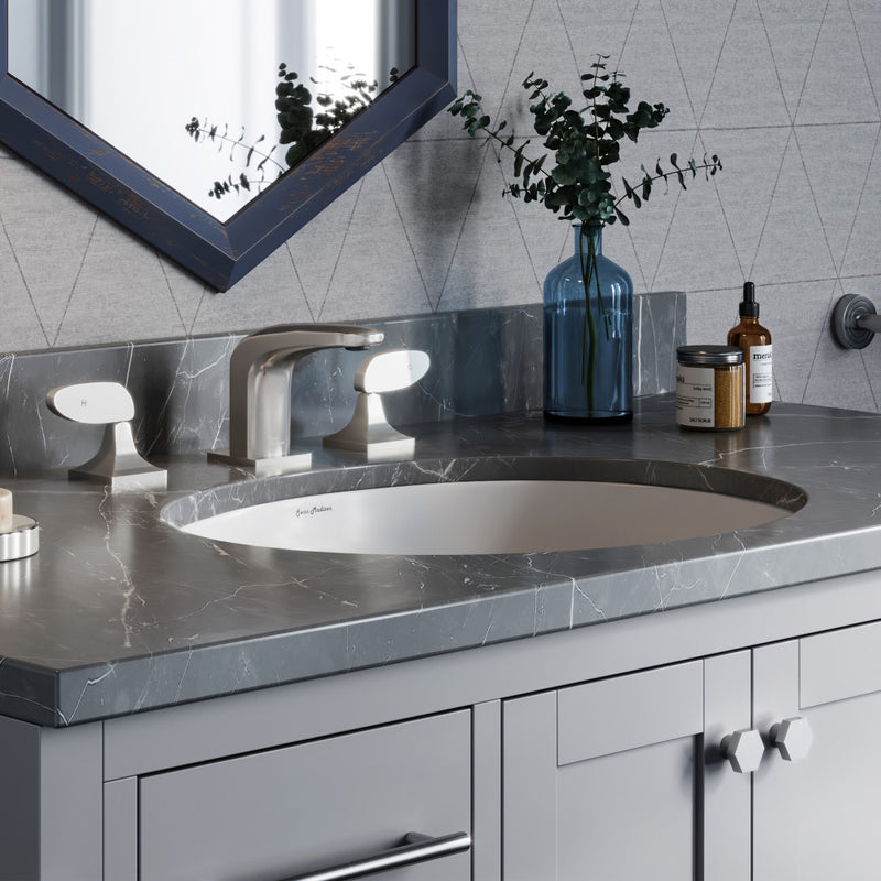 Monaco 19 Oval Under-Mount Bathroom Sink