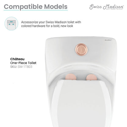 SM-CH05BG Toilet Hardware Rose Gold (SM-1T803HBG)