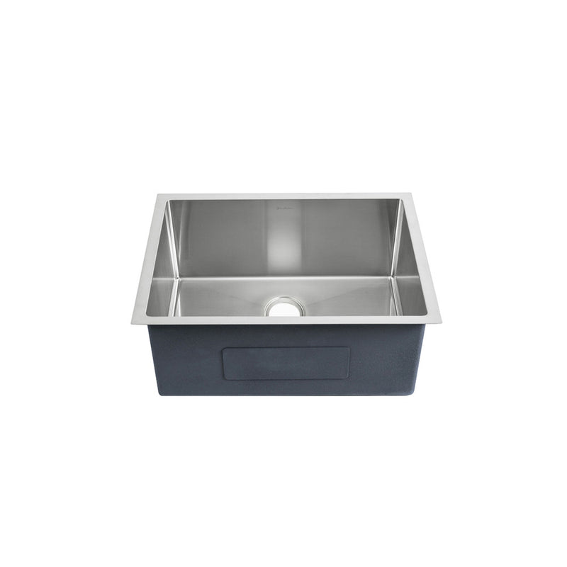 Rivage 23" 16 Gauge Stainless Steel Undermount Kitchen Sink in Polished Chrome