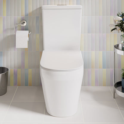 Lamarck Two-Piece Elongated Toilet Dual-Flush 1.1/1.6 gpf