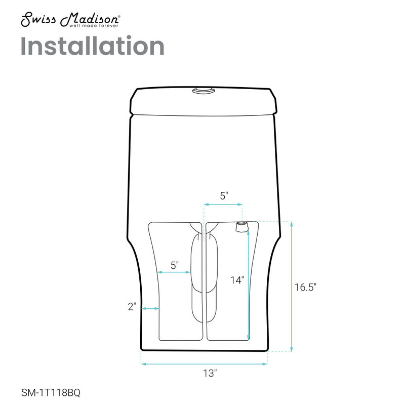 Virage One Piece Elongated Dual Flush Toilet 1.1/1.6 gpf in Bisque