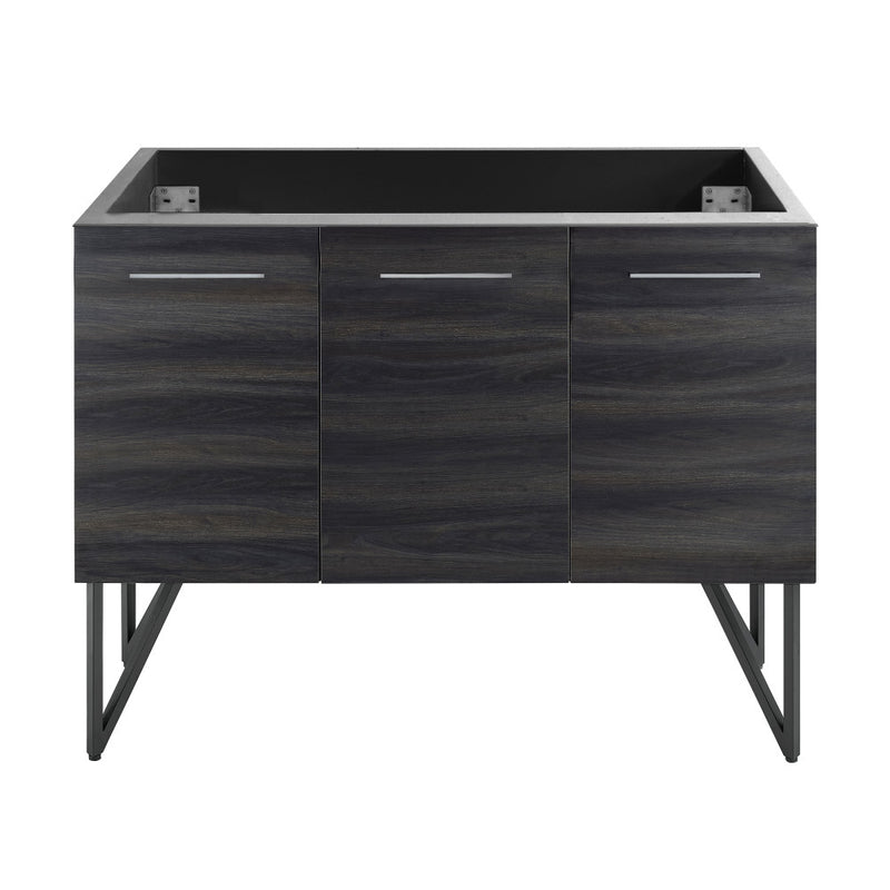 Annecy 48 Black Walnut Bathroom Vanity Cabinet Only (SM-BV224)