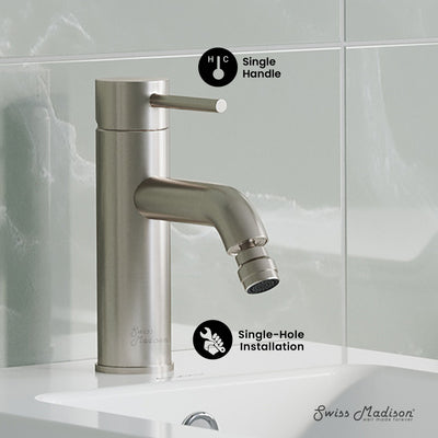 Ivy Bidet Faucet in Nickel