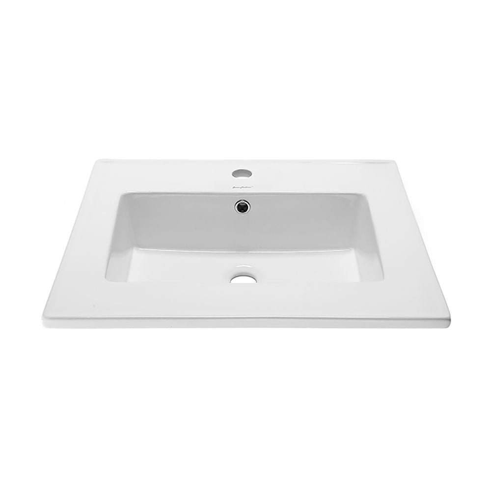 Voltaire 25 Vanity Top Sink with Single Faucet Hole