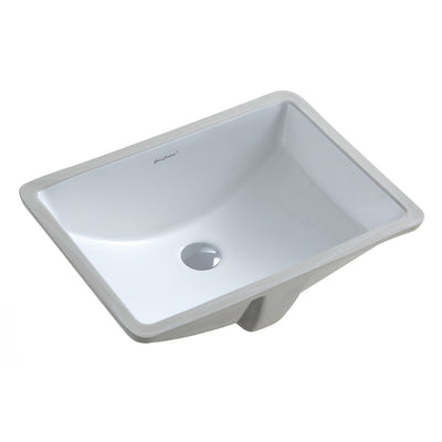 Plaisir 21 Rectangular Under-Mount Bathroom Sink