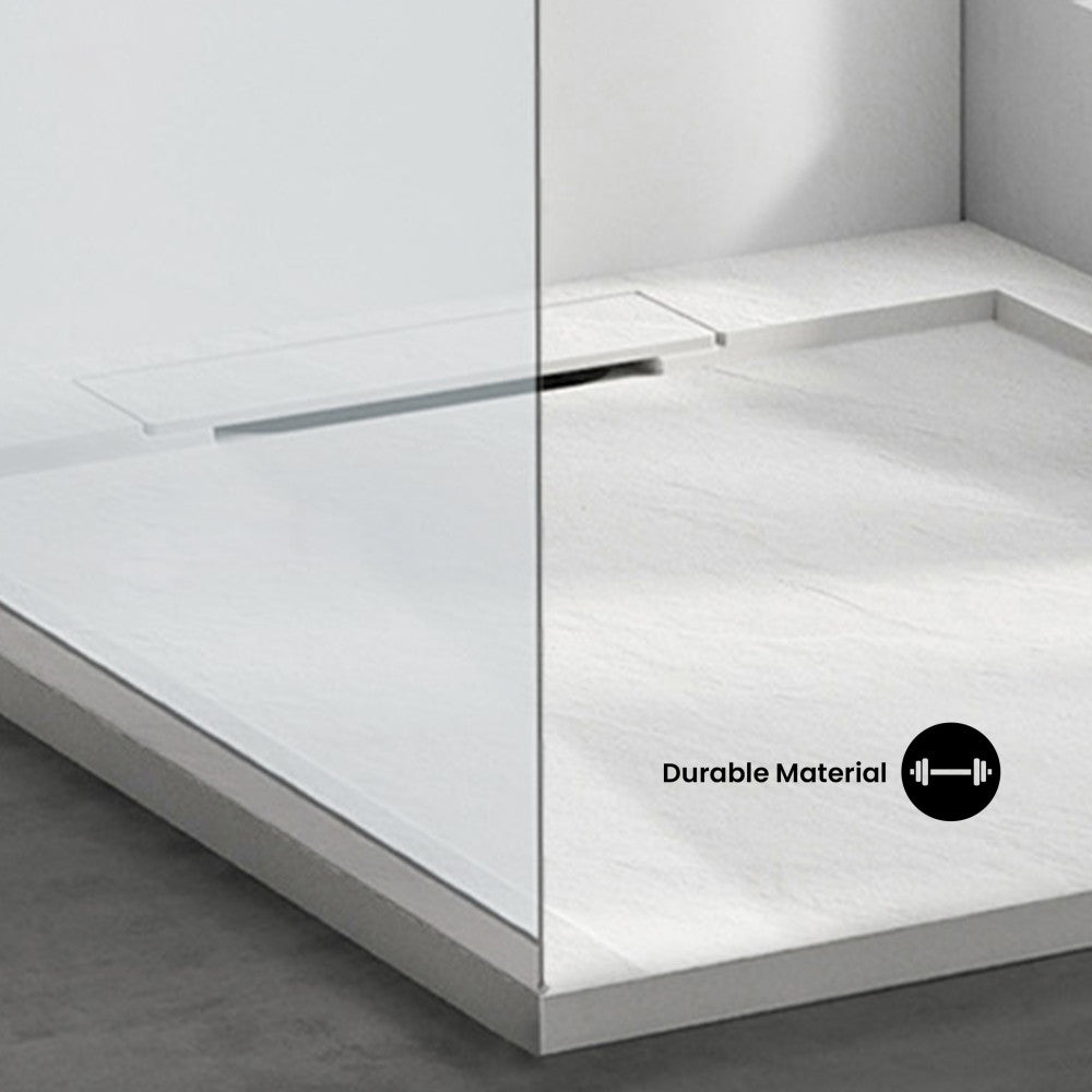 Terre C Series 36" x 36" Reversible Drain Shower Base