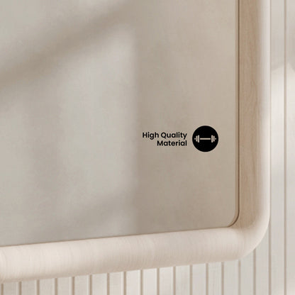 Plaisir 18 x 27 Recessed/Wall Mount Medicine Cabinet with Mirror in White Oak