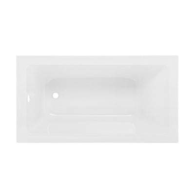 Voltaire 48" x 32" Reversible Drain Drop-In Bathtub