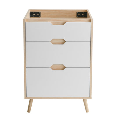 Brusque 24 Bathroom Vanity in White Oak -Cabinet Only (SM-BV350)