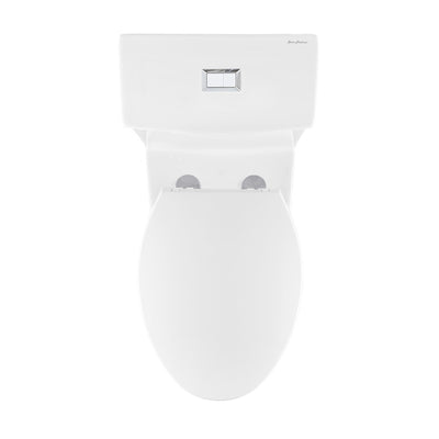 Classe One-Piece 12" Rough-in 1.1/1.6 GPF Dual Top Flush Elongated Toilet in Glossy White