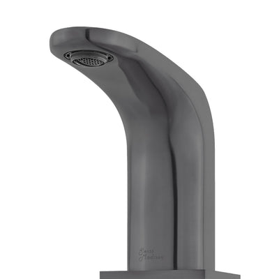 Chateau 8 in. Widespread, 2-Handle, Bathroom Faucet in Gunmetal Gray