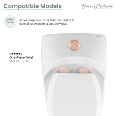 SM-CH05BG Toilet Hardware Rose Gold (SM-1T803HBG)