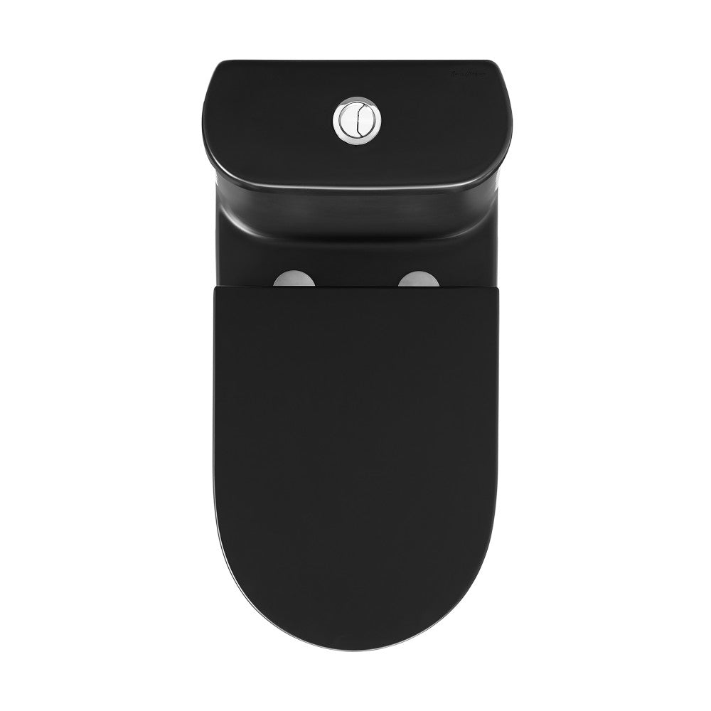 Monaco One-Piece Elongated Toilet Dual-Flush, Matte Black 1.1/1.6