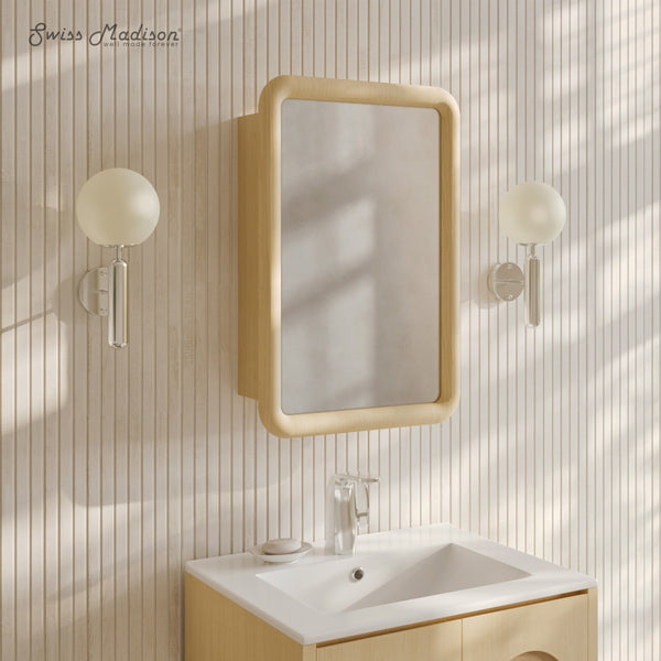 Plaisir Medicine Cabinet with Mirror