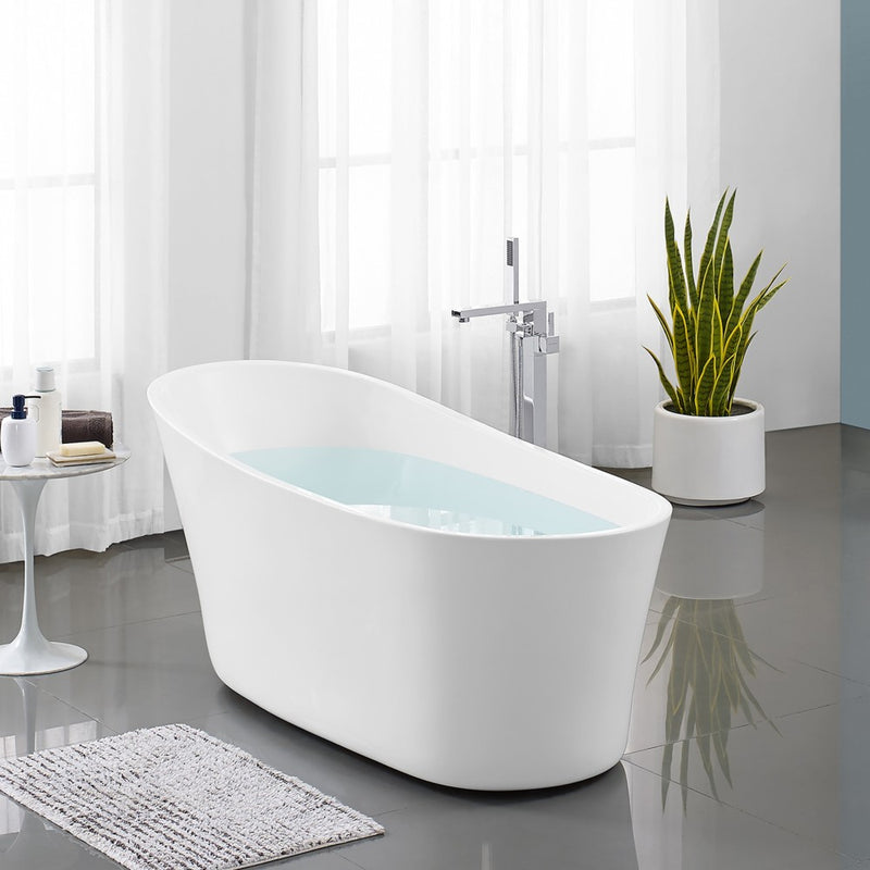 Sublime 67" Single Slipper Freestanding Bathtub