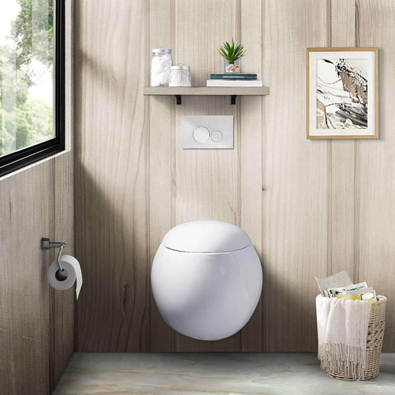Plaisir Wall-Hung Elongated Toilet Bowl