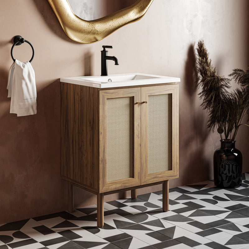 Classe 24" Bathroom Vanity in Oak